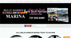 Desktop Screenshot of belleboatrentals.com